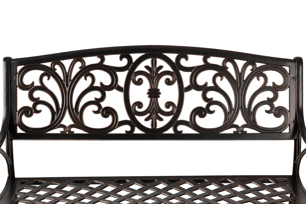 Cast Aluminum Bench N83756