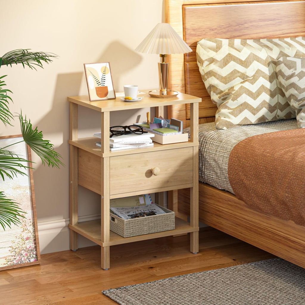 3 Tier Storage End Table Set 2 T979