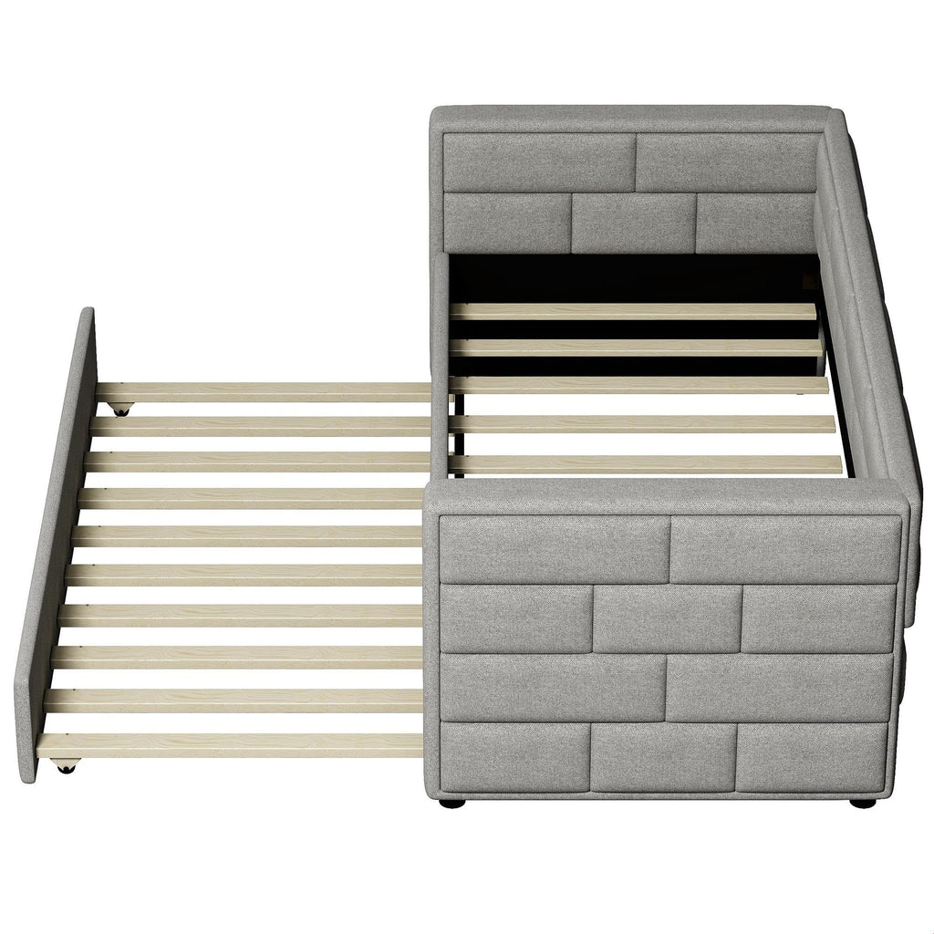 Twin Upholstered Daybed with Trundle G5075