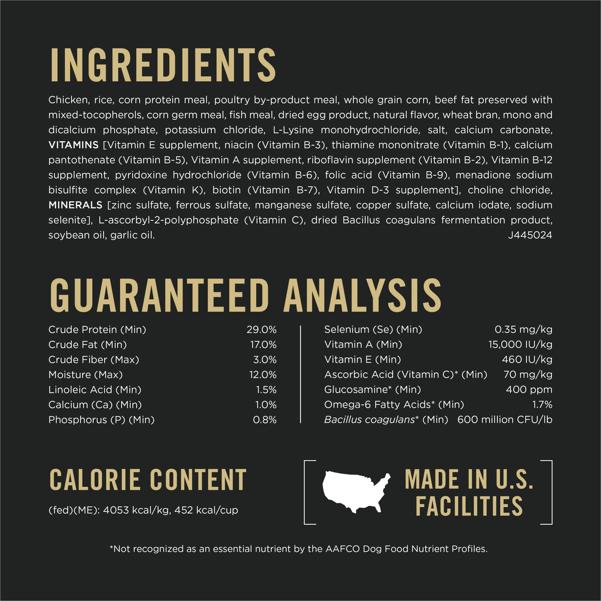 Chicken & Rice Small Breed Dry Dog Food E68908