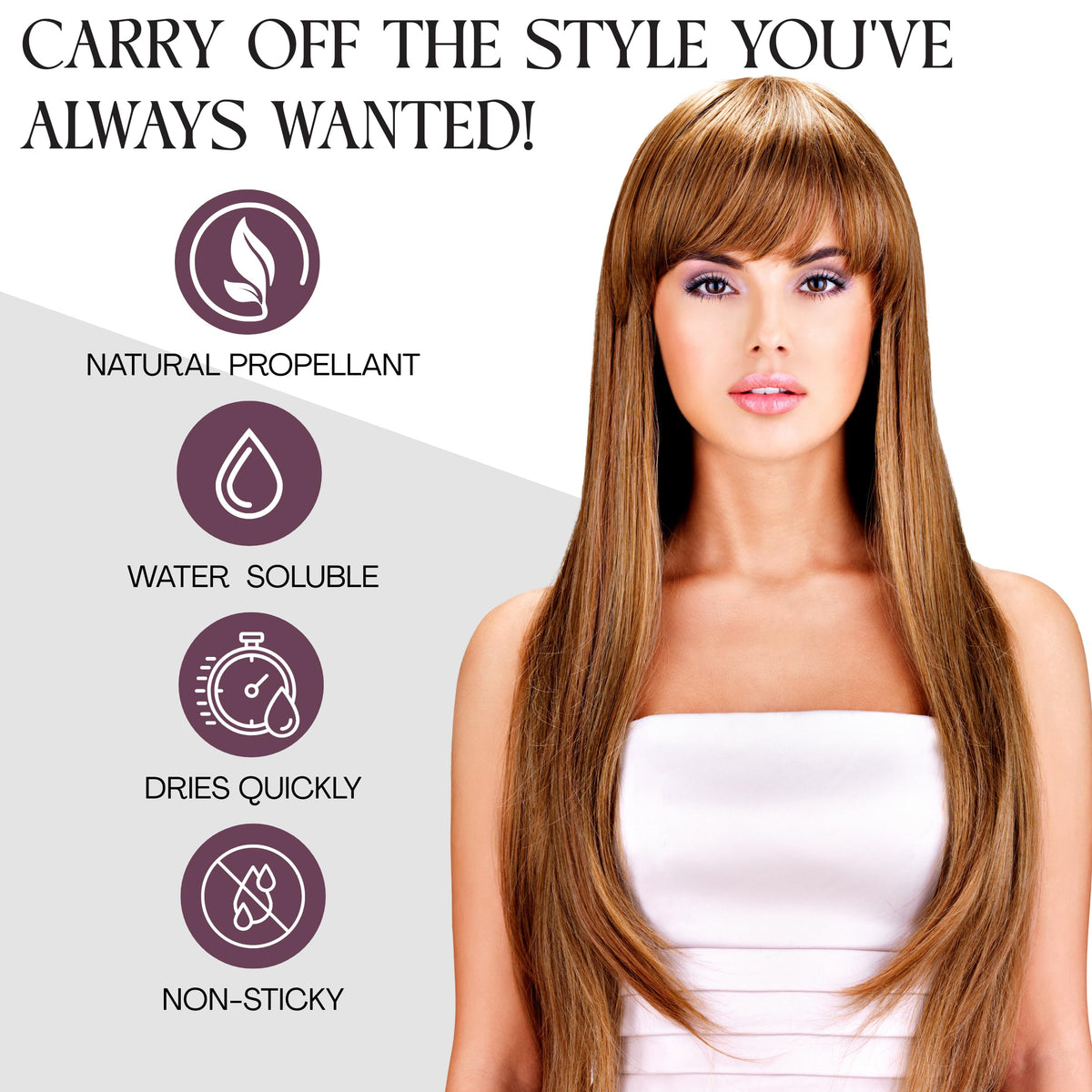 Medium Hold Wig Spray 10 Oz 2 Pack C7064