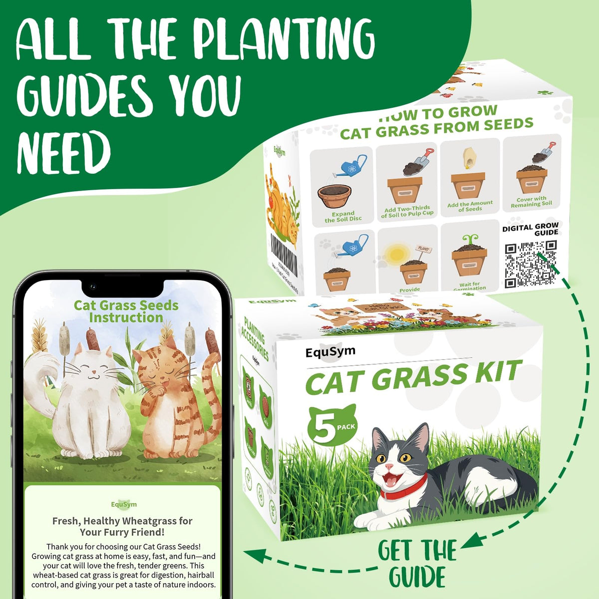 Cat Grass Growing Kit O695