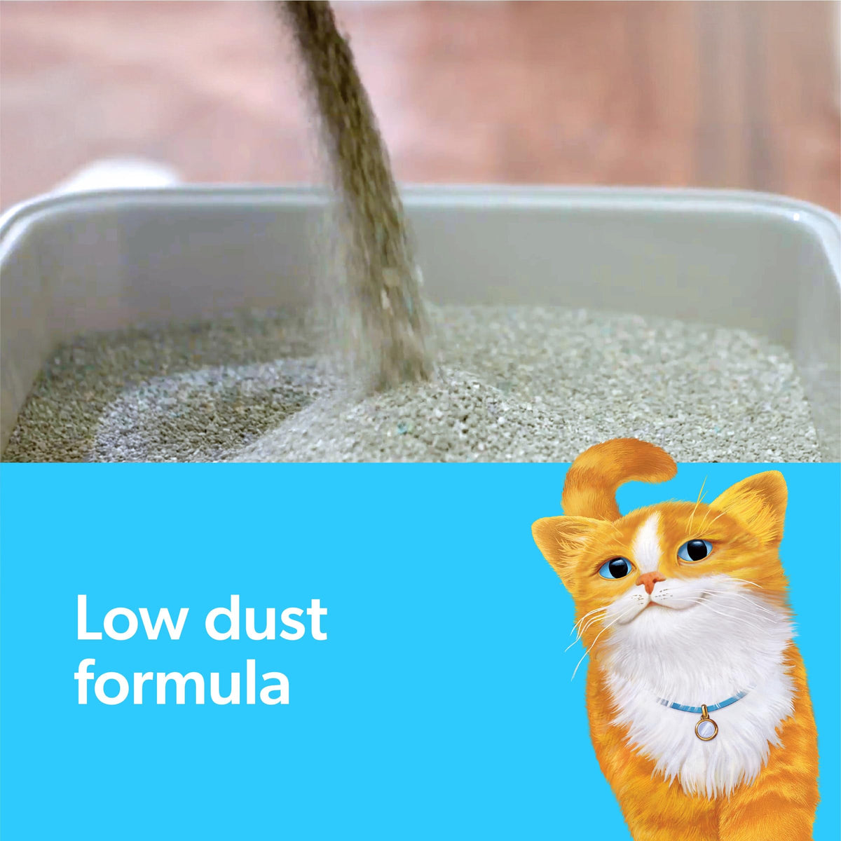 Light Weight Multi Cat Clumping Cat Litter 15.4 lb P587