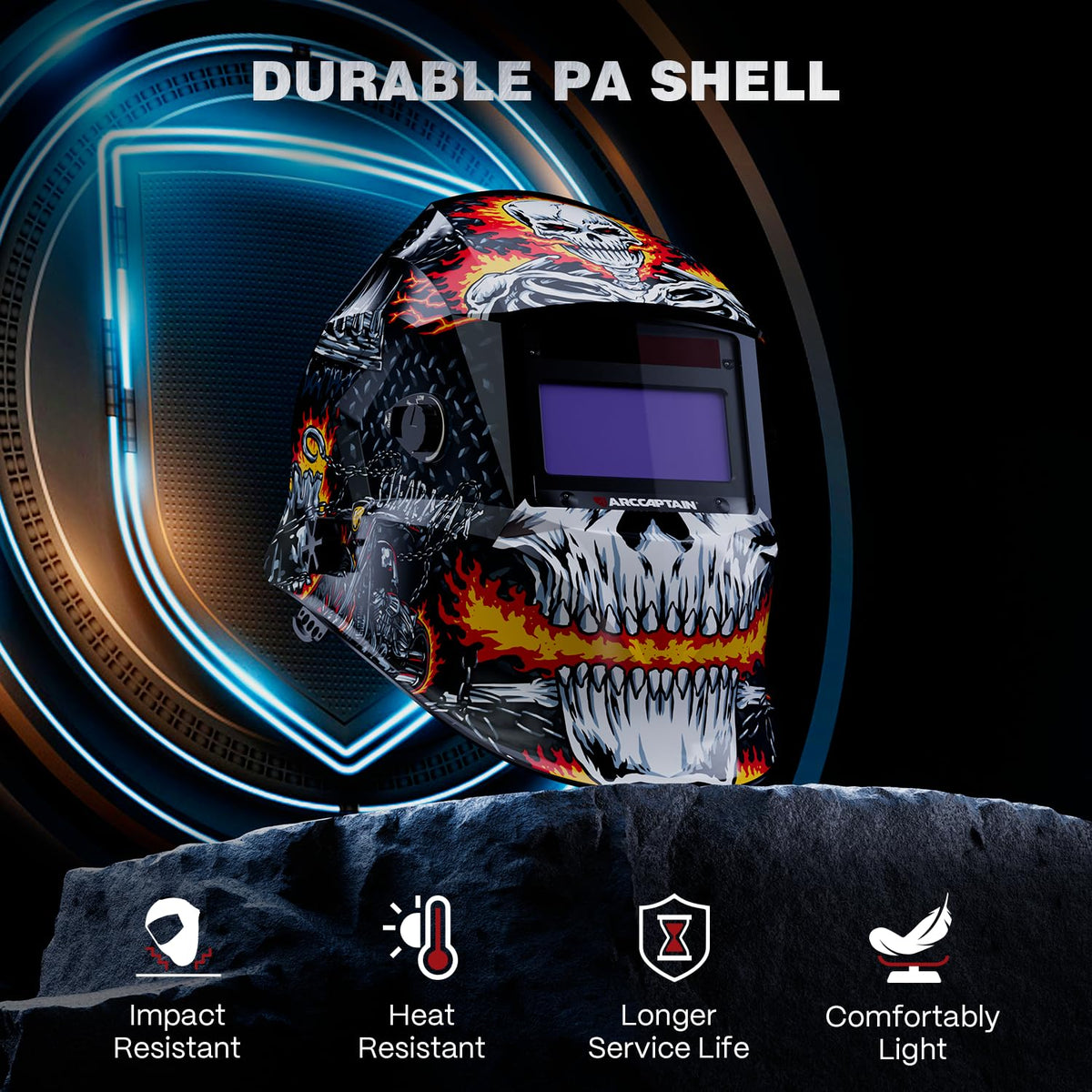Auto Darkening Welding Helmet Shade 4/9-13 I4181