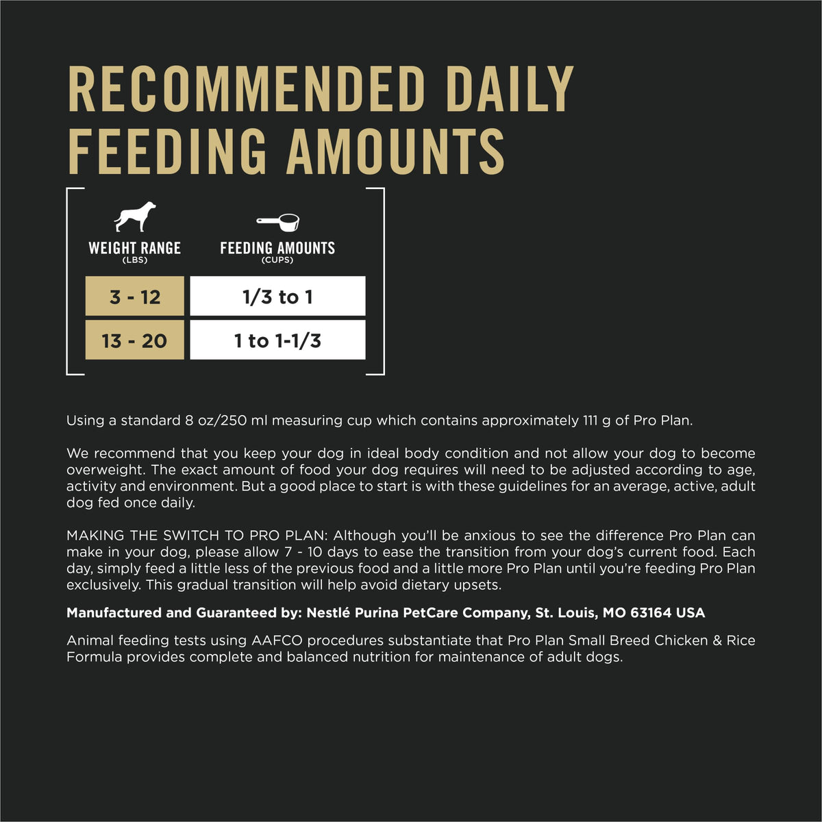 Chicken & Rice Small Breed Dry Dog Food E68908