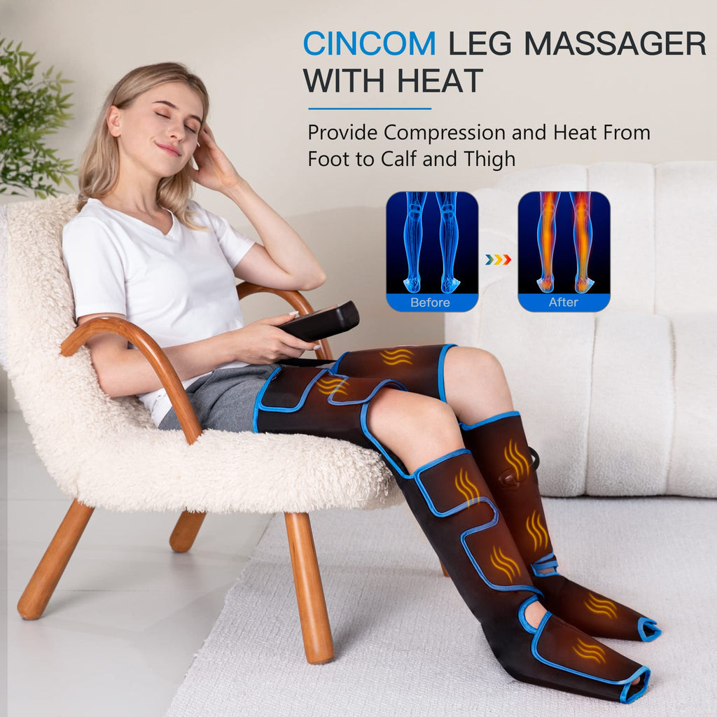 Leg Massager with Heat and Compression W893902