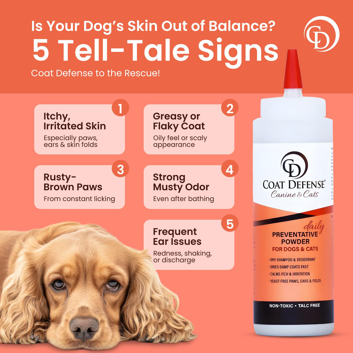 9oz Waterless Dog Shampoo & Pet Deodorizer S836