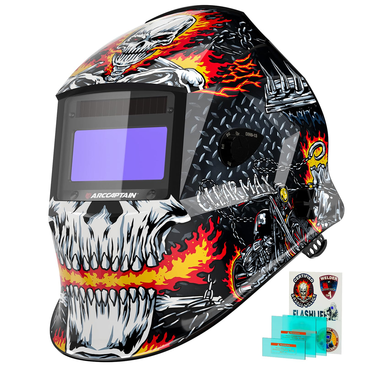 Auto Darkening Welding Helmet Shade 4/9-13 I4181