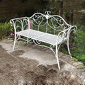Cast Iron Outdoor Bench 400 lbs Capacity C469860