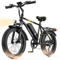 1000W Peak Motor 60+ Miles Fat Tire Electric Bike R2992