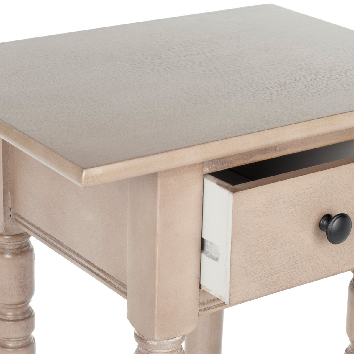 Dark Cherry Wood Side Table K4889