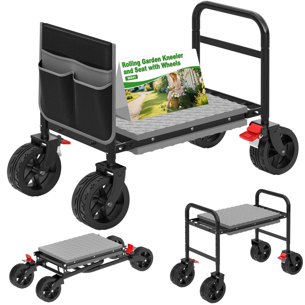 Rolling Garden Kneeler and Seat V72630