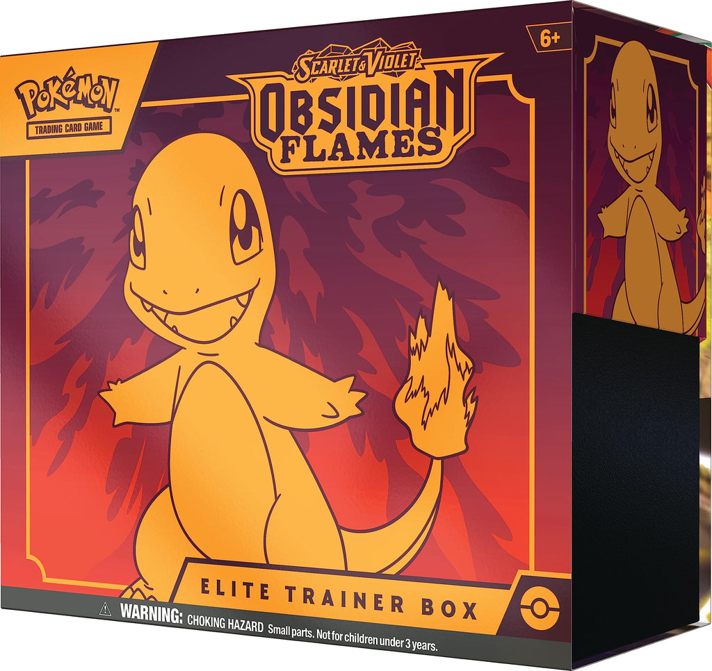 Pokemon Scarlet & Violet Obsidian Flames Elite Trainer Box N509