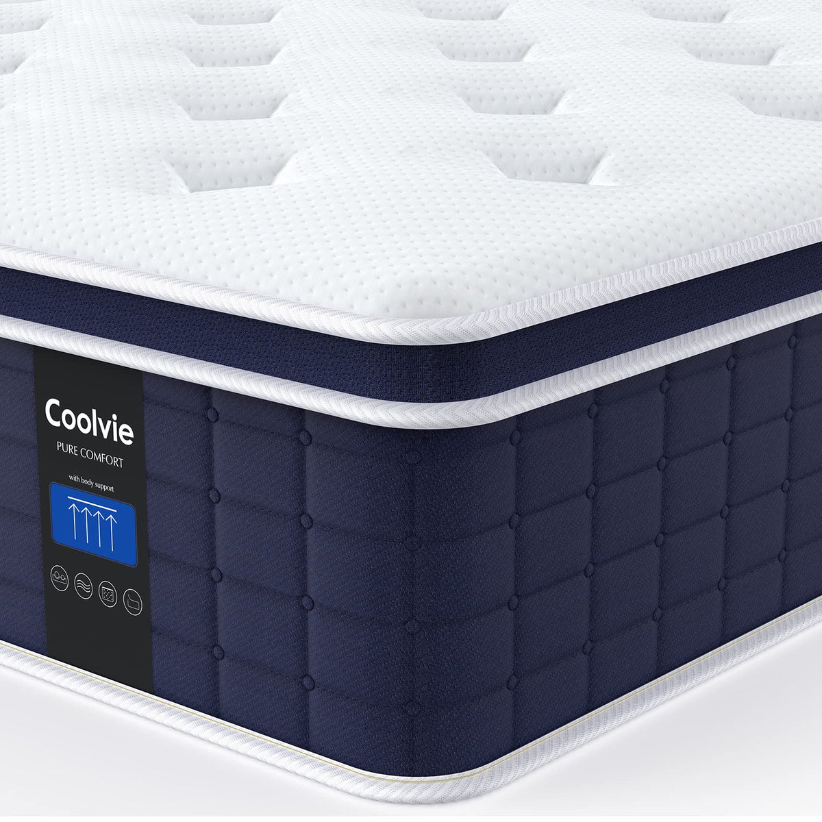 12 Inch Twin XL Medium Firm Mattress A261