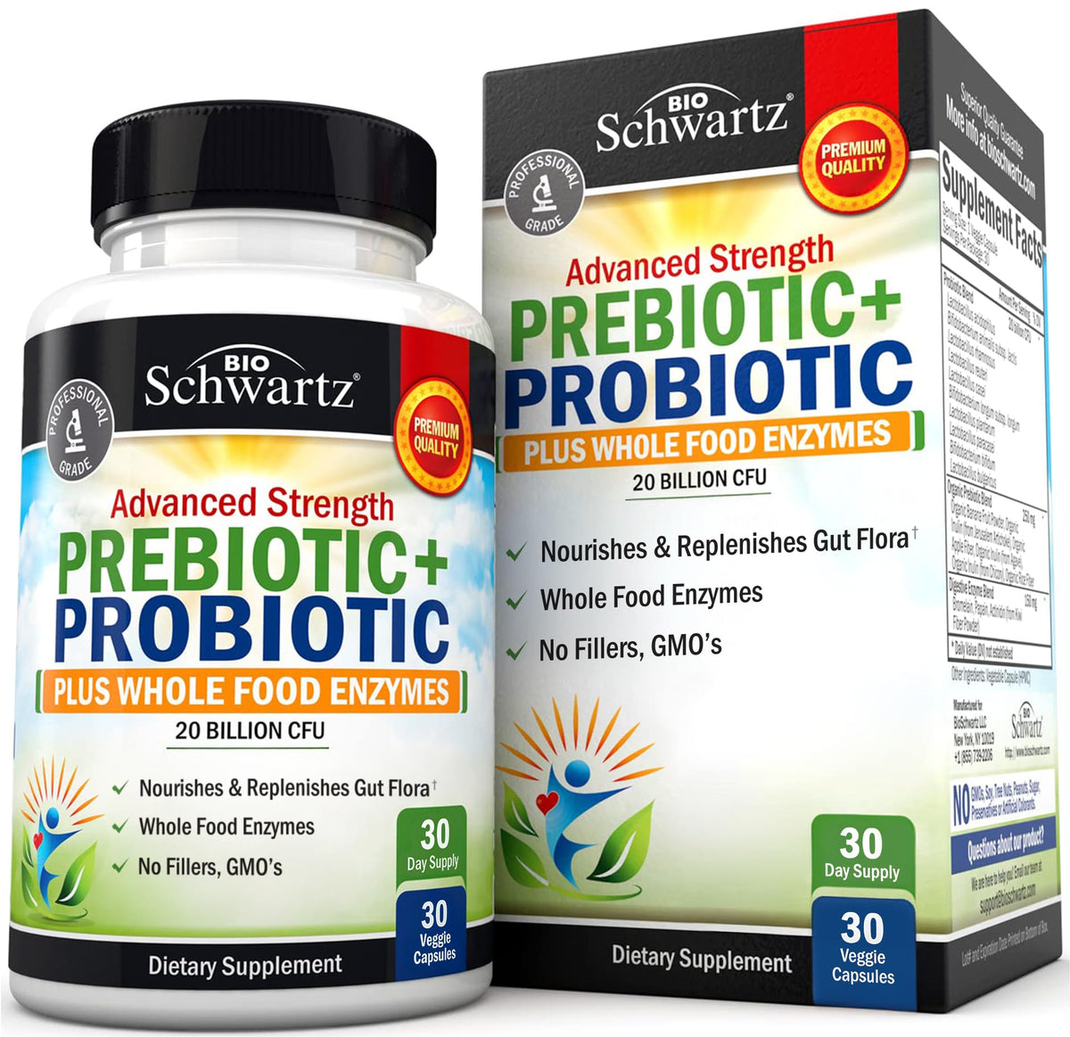 Prebiotics & Probiotics 30 Capsules N79192