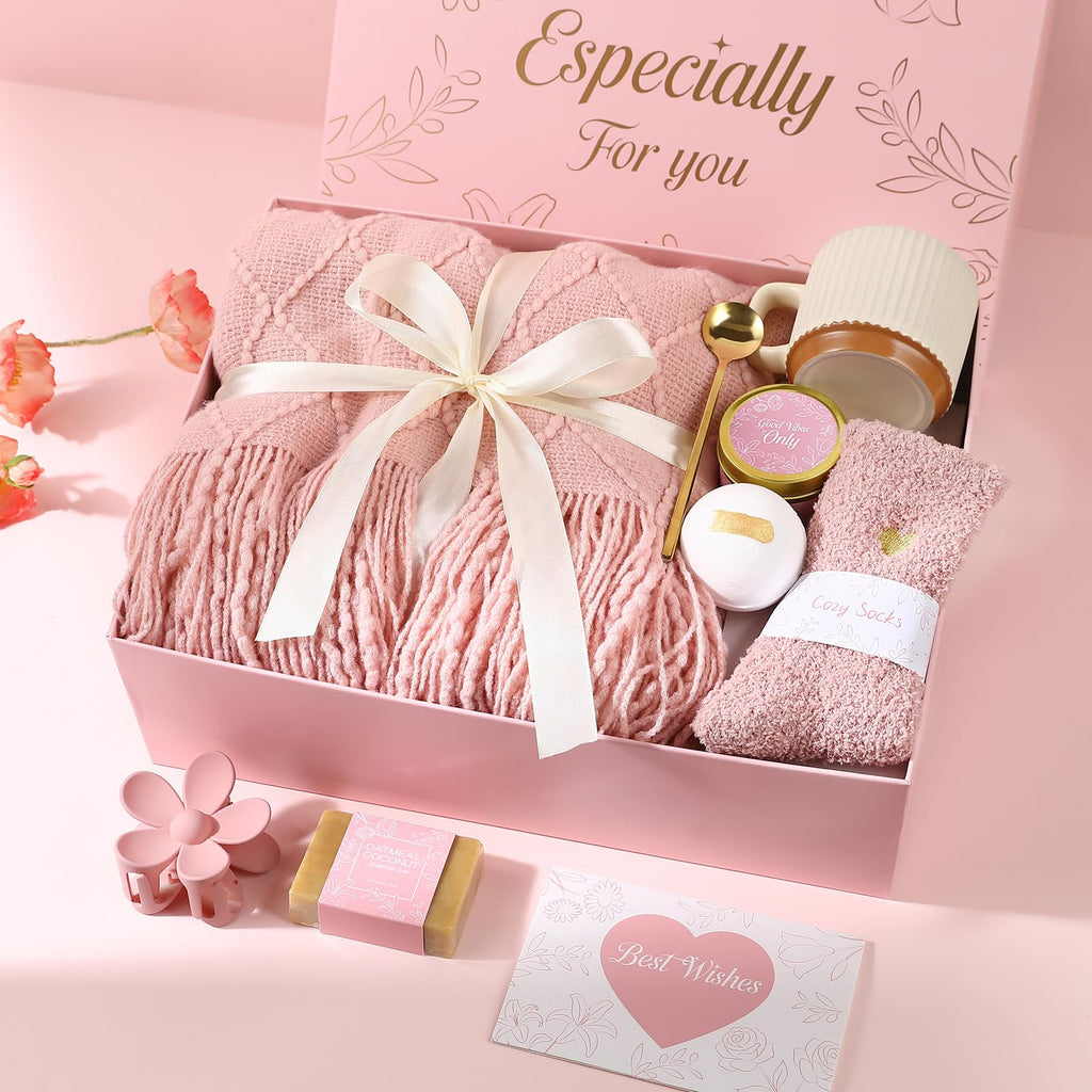 Get Well Soon Gifts Baskets for Women (Pink) R5299