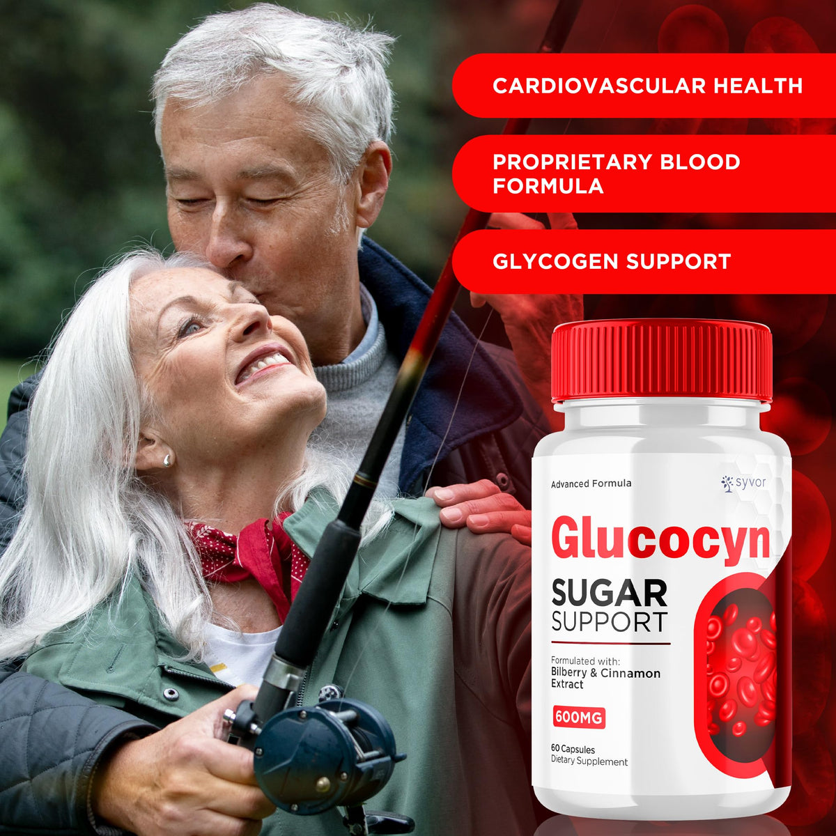 Glucocyn Capsules 180 Capsules F60825