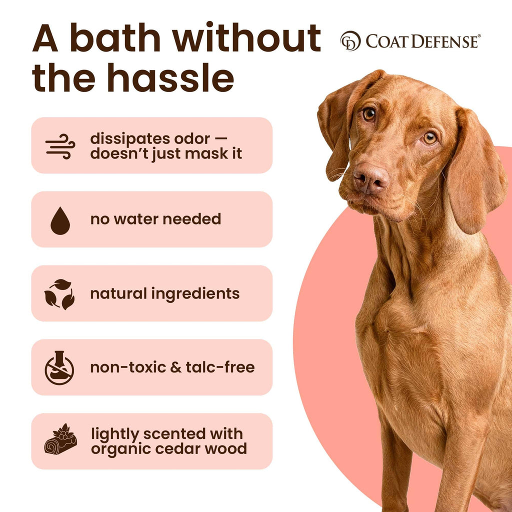 9oz Waterless Dog Shampoo & Pet Deodorizer S836