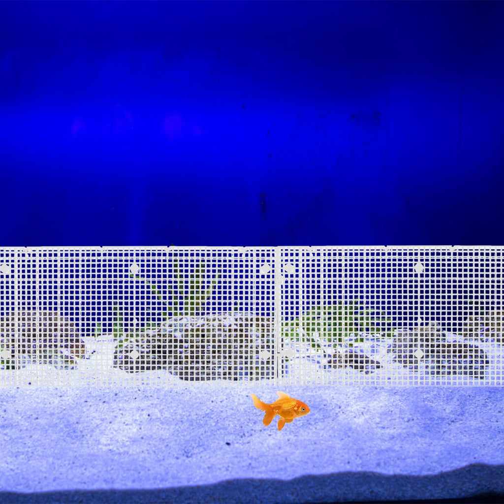 4pcs Cuttable Plastic Aquarium Tank Dividers with Suction Cups C647101