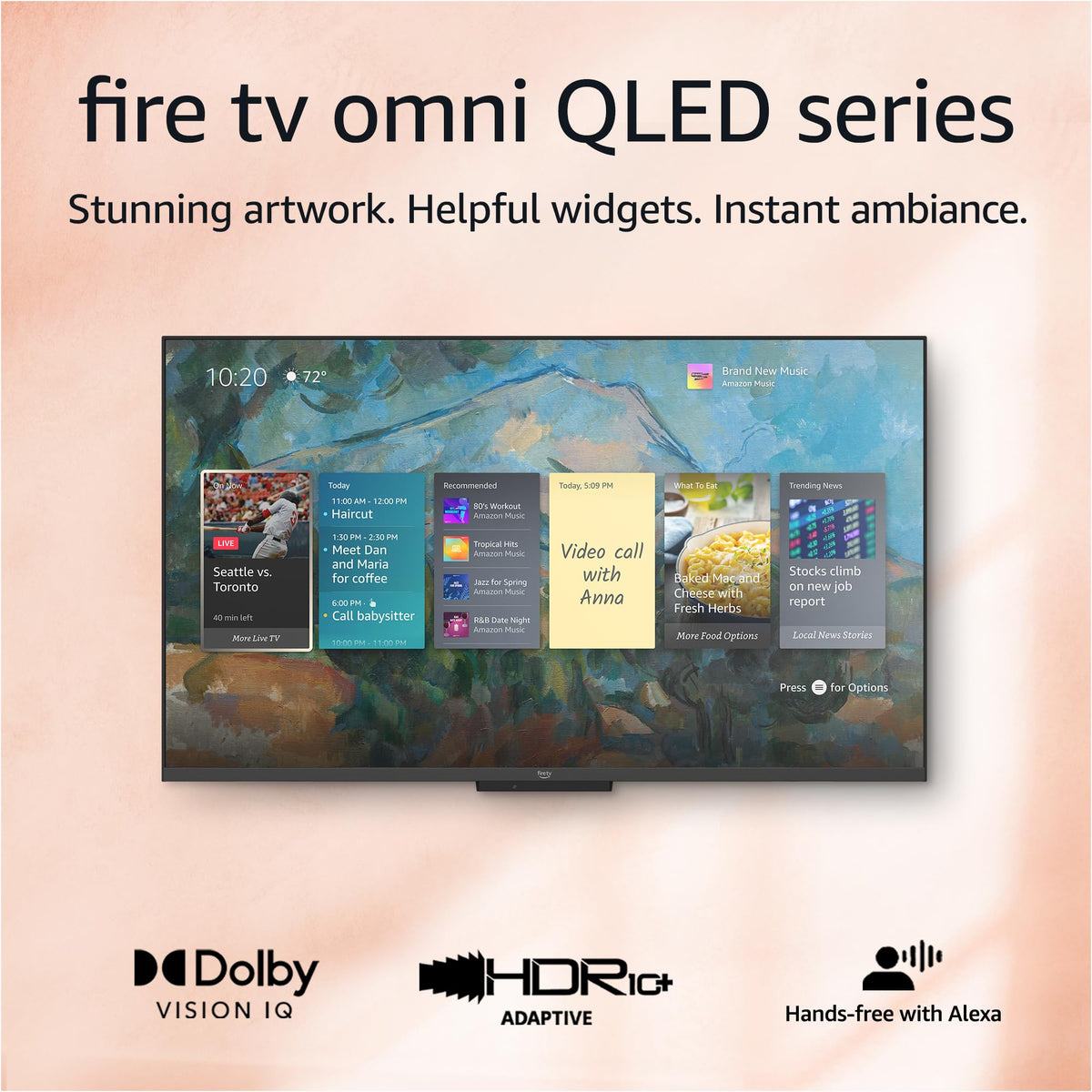50" 4K UHD QLED Smart TV J32765