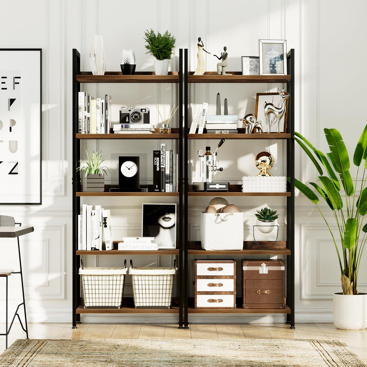 5 Tier Freestanding Bookshelf R231189
