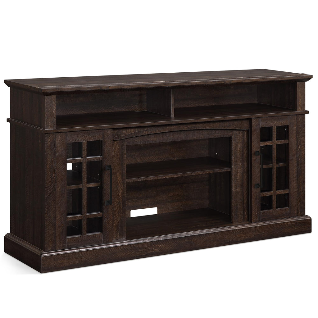 58" Espresso TV Stand & Media Entertainment Center W87789