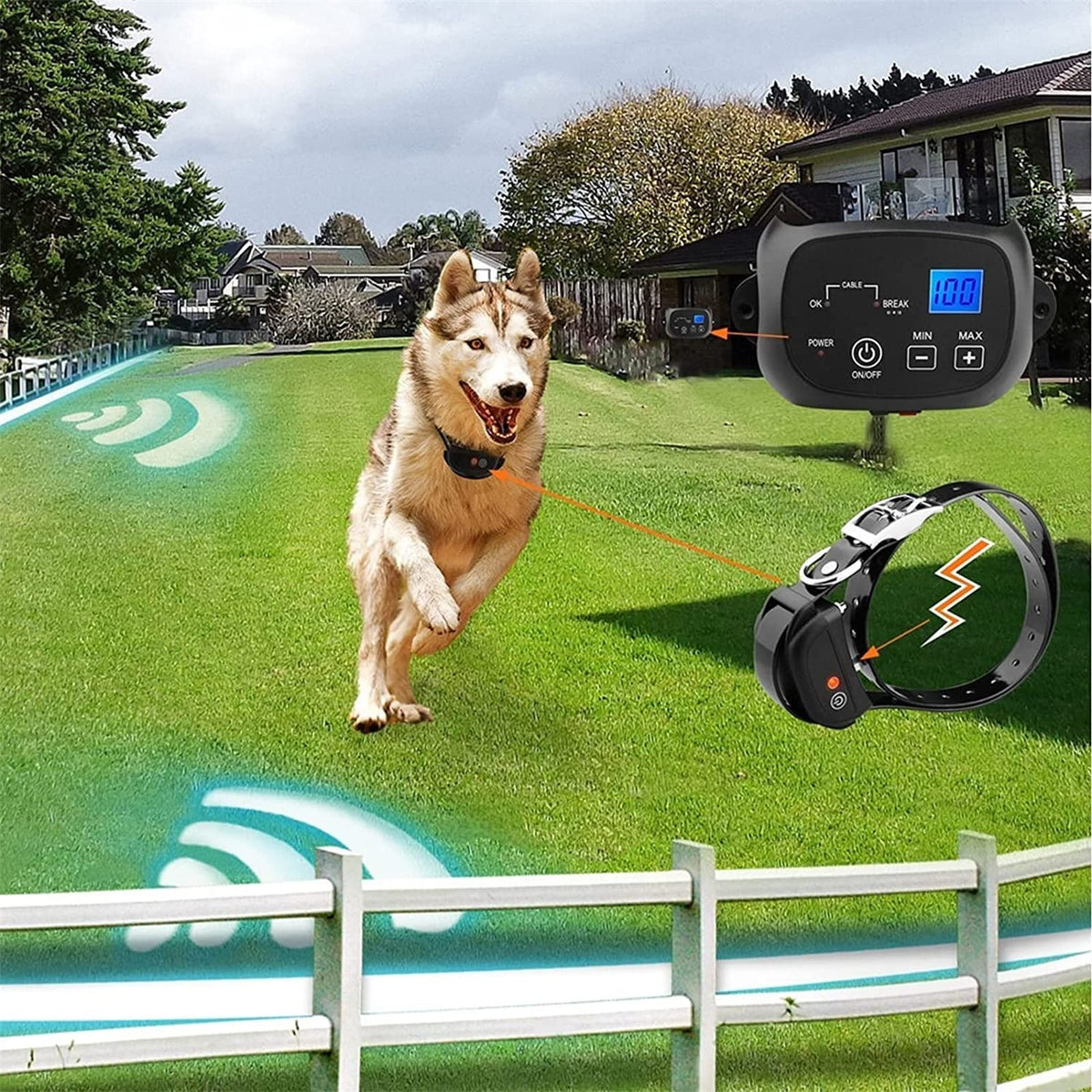 In-Ground Electric Dog Fence up to 1/2 Acre Q119060