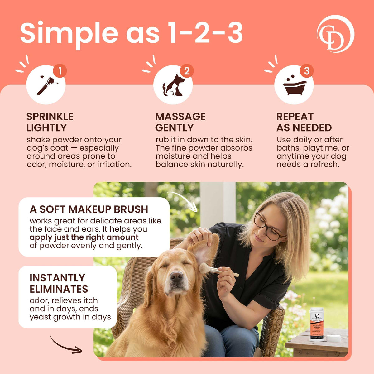 9oz Waterless Dog Shampoo & Pet Deodorizer S836