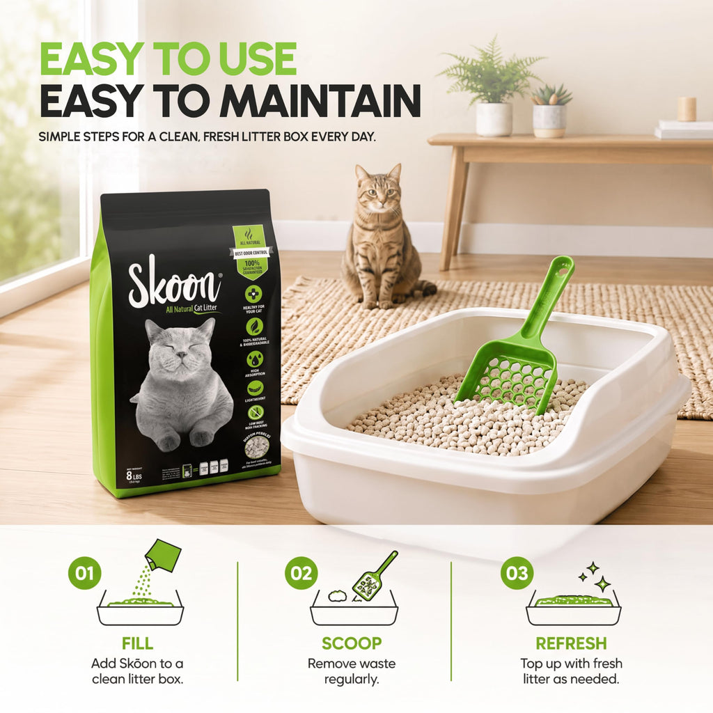 All Natural Unscented Cat Litter, 8 lbs O787