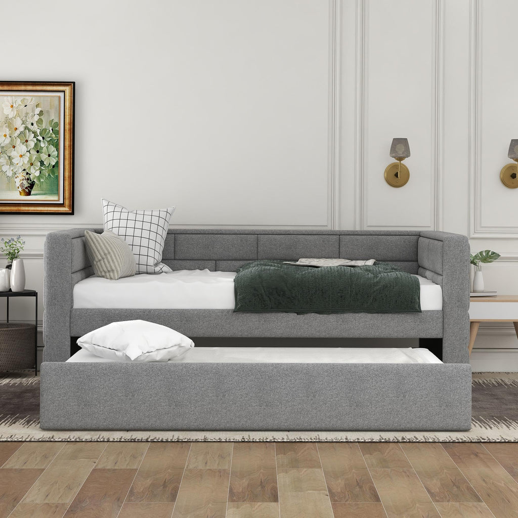 Twin Upholstered Daybed with Trundle G5075