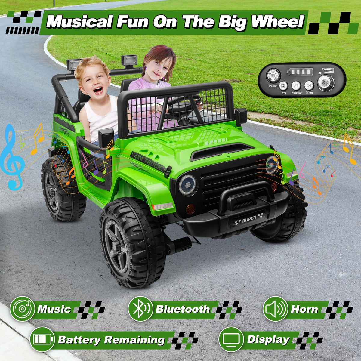 24V Ride on Car with Remote Control O531