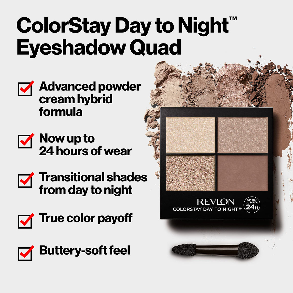 ColorStay Day to Night Eyeshadow Quad 0.16 oz F575174
