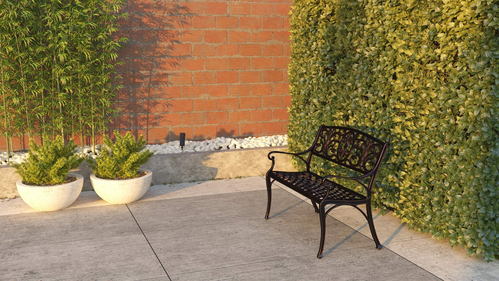 Cast Aluminum Bench N83756