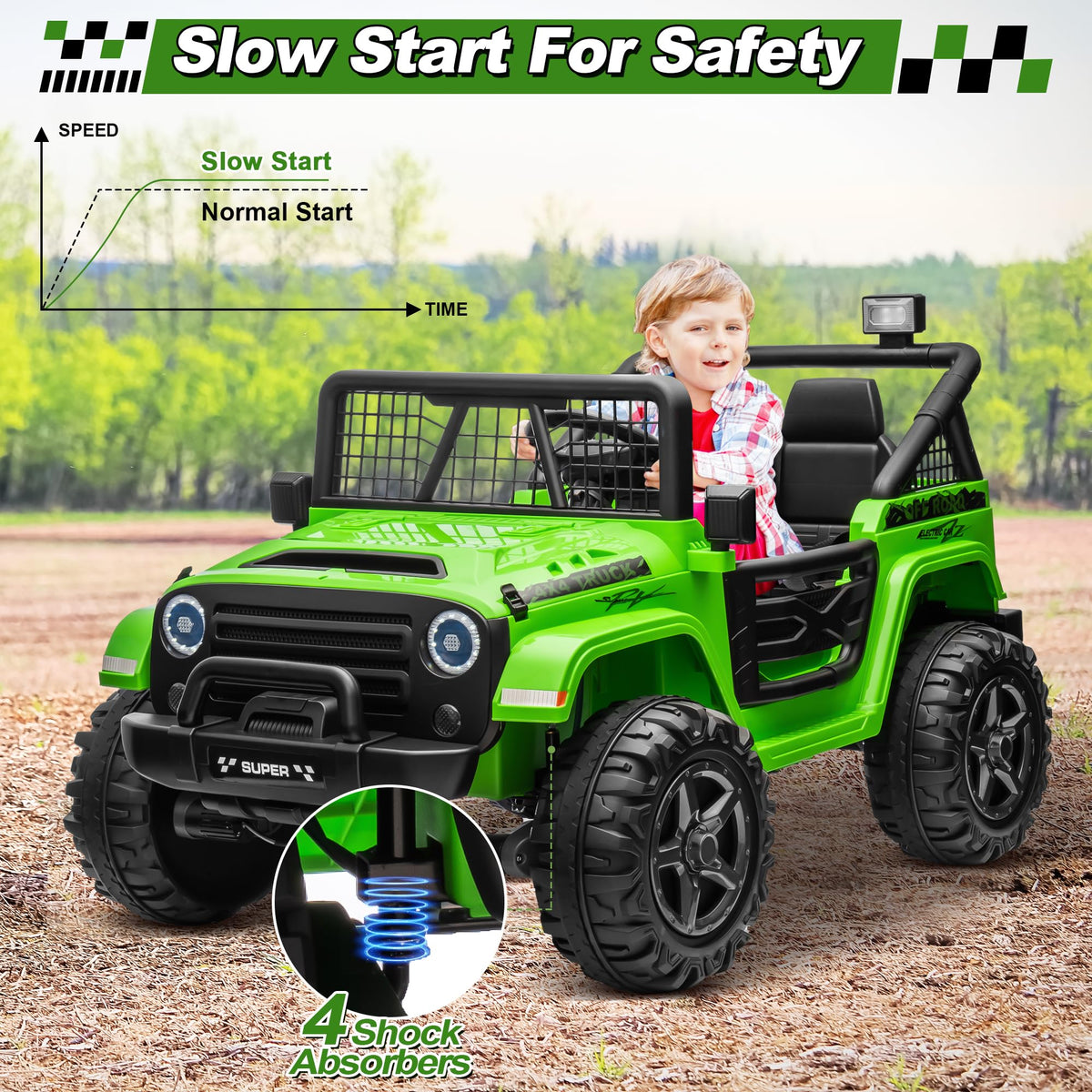 24V Ride on Car with Remote Control O531