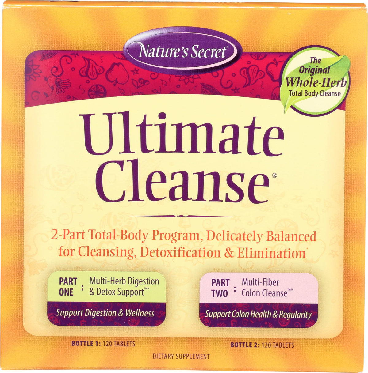 120 Tablet Cleansing Detoxification Supplement Z9460