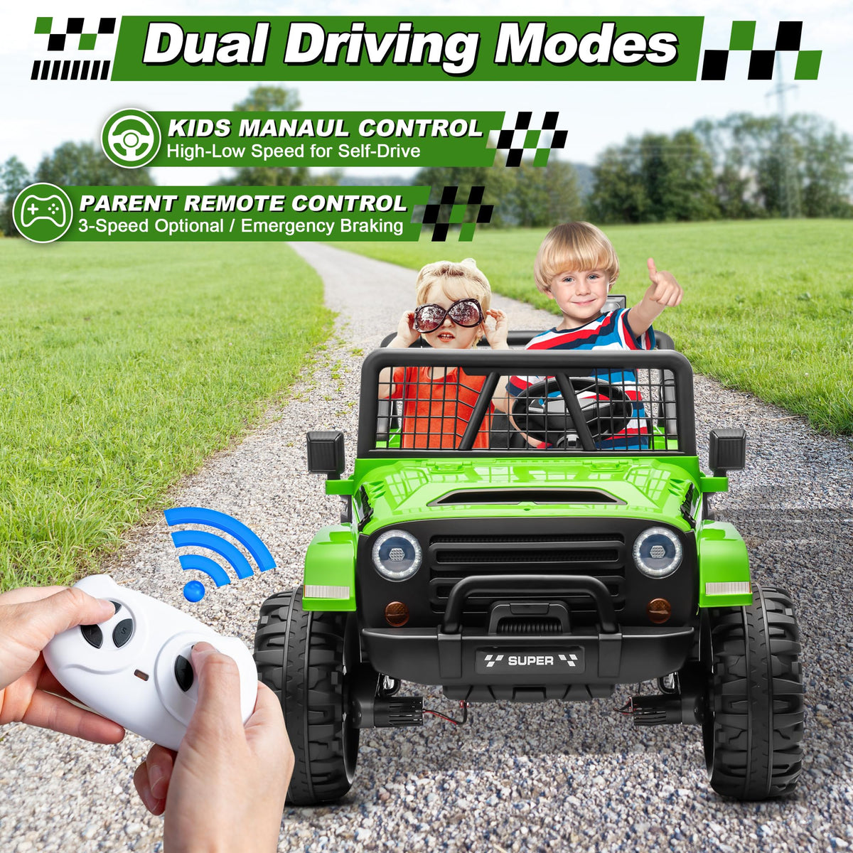 24V Ride on Car with Remote Control O531